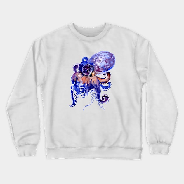 Octopus 2 Crewneck Sweatshirt by surenart